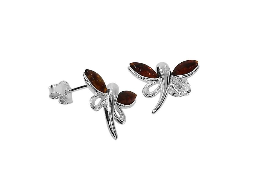 OSTSEE-SCHMUCK Paar Ohrstecker Ostsee-Schmuck Ohrstecker Schmetterling Ohrs günstig online kaufen