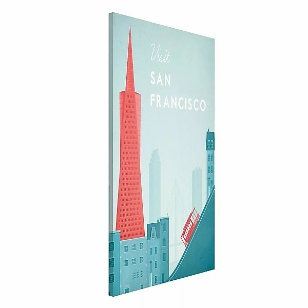 Magnettafel - Hochformat 3:4 Reiseposter - San Francisco günstig online kaufen