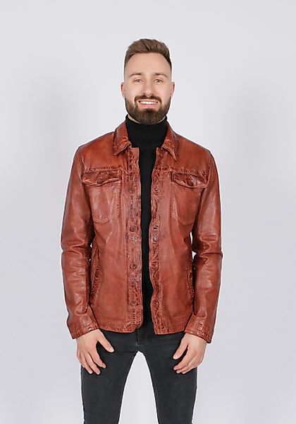 Freaky Nation Lederjacke "Aalborg-FN" günstig online kaufen