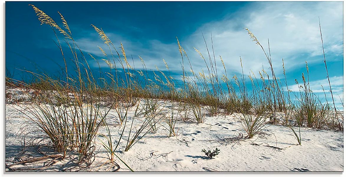 Artland Glasbild "Sanddüne und Gräser" Strand 1 Stk. tlg. in verschiedenen günstig online kaufen