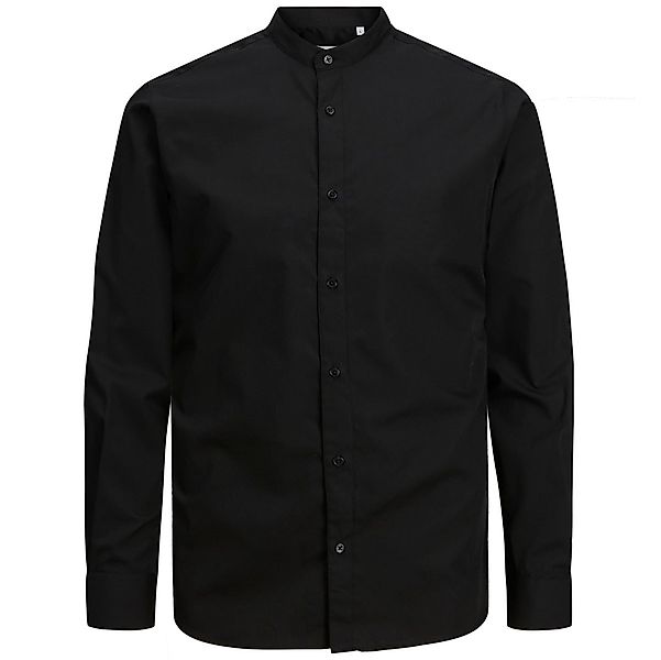 Jack&Jones Freizeithemd im Material-Mix Farbe schwarz Größe: 7XL günstig online kaufen