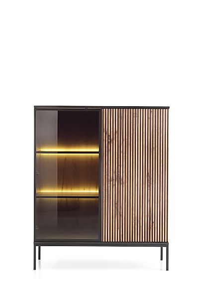 MOEBLO Highboard Sentino WT104 LED (mit günstig online kaufen