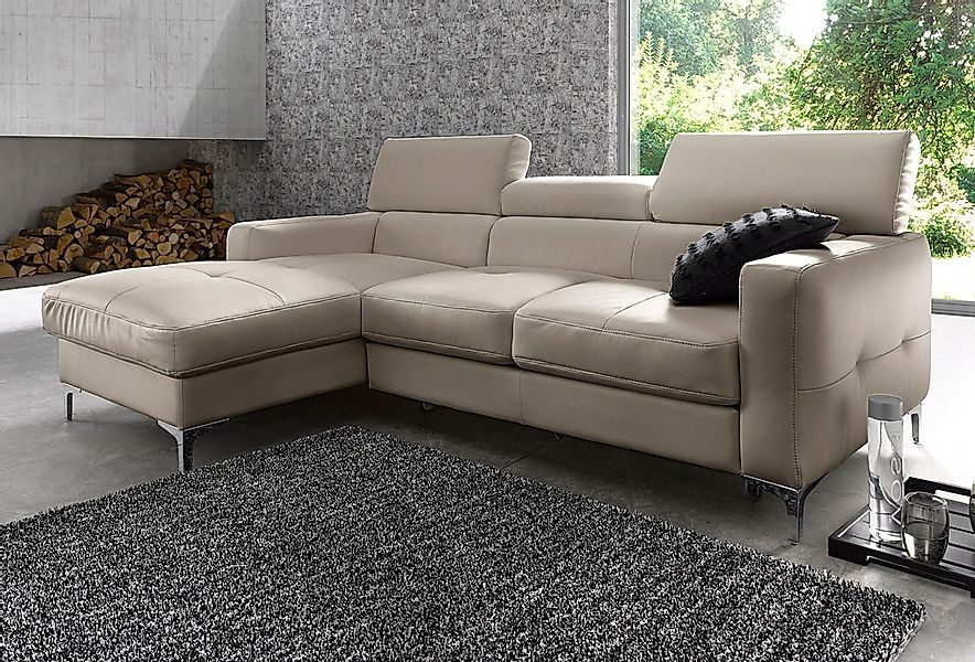 COTTA Polstergarnitur "Sammy L-Form", (Set), Set bestehend aus: Ecksofa mit günstig online kaufen