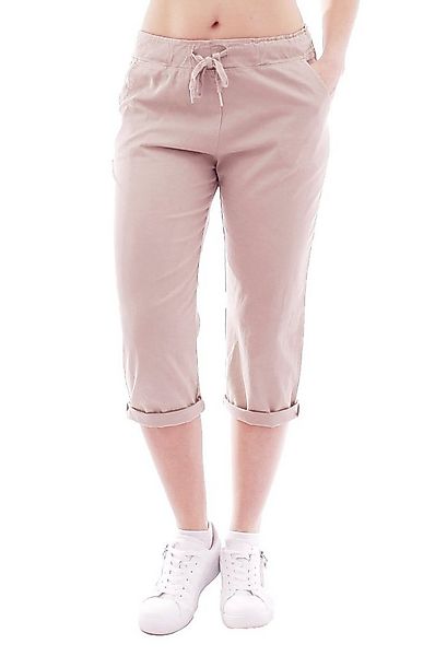 YESET Caprihose YESET Damen Chino Sommer Capri 3/4 Hose Damenhose Beige XXX günstig online kaufen