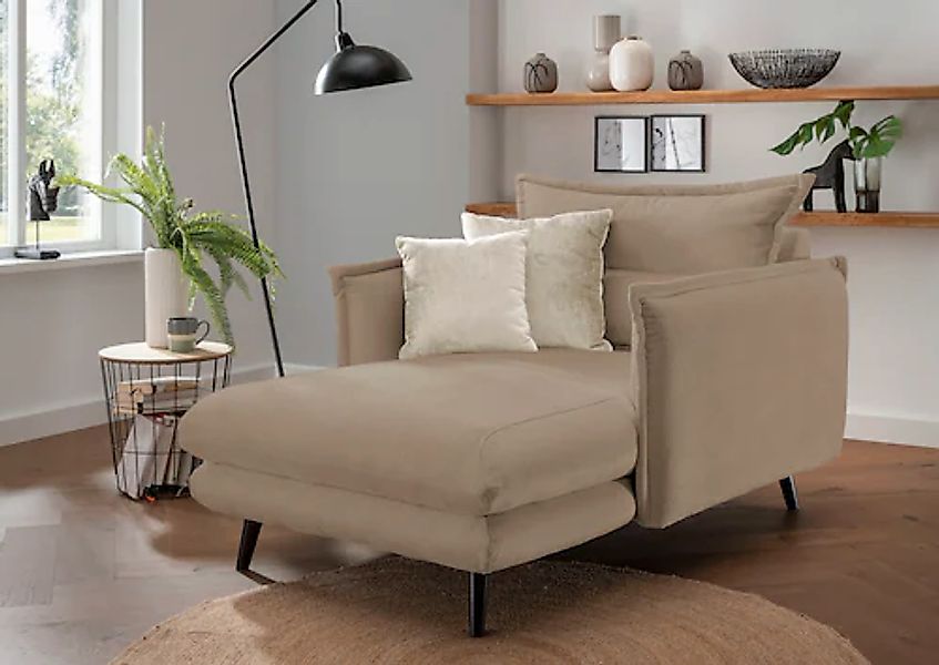 Home affaire Loveseat »Lazio« moderner Sessel mit einer bequemen Polsterung günstig online kaufen
