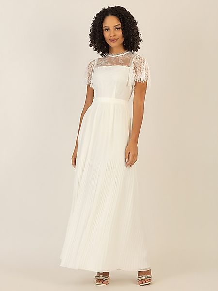 Apart Abendkleid im Materialmix aus weicher günstig online kaufen