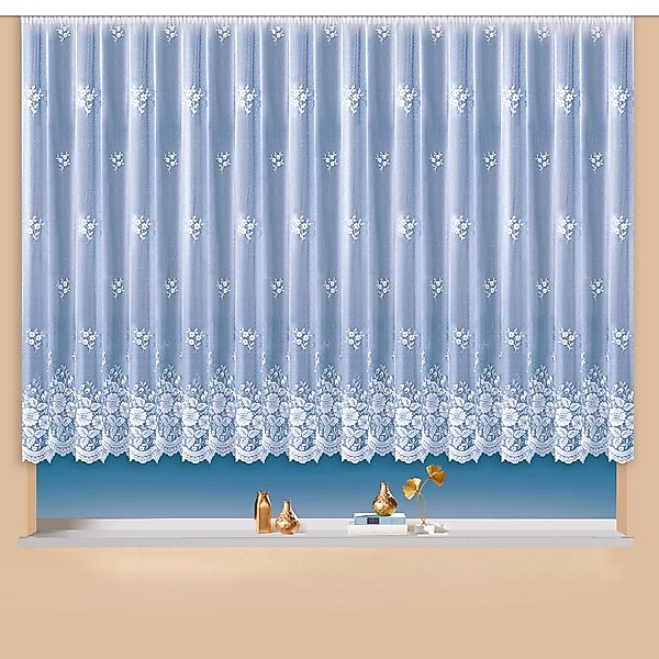 Weckbrodt Gardine "Verona" Kräuselband;geräuschdämpfend;kälteabweisend;wärm günstig online kaufen