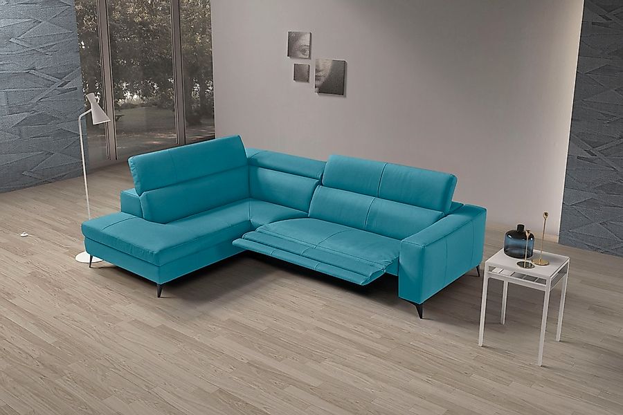 Egoitaliano Ecksofa "Edith, Designsofa mit hohem Sitzkomfort, L-Form" inkl. günstig online kaufen