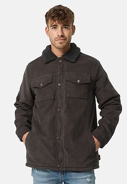 Indicode Sommerjacke Tonni Cordjacke mit Teddy-Futter günstig online kaufen