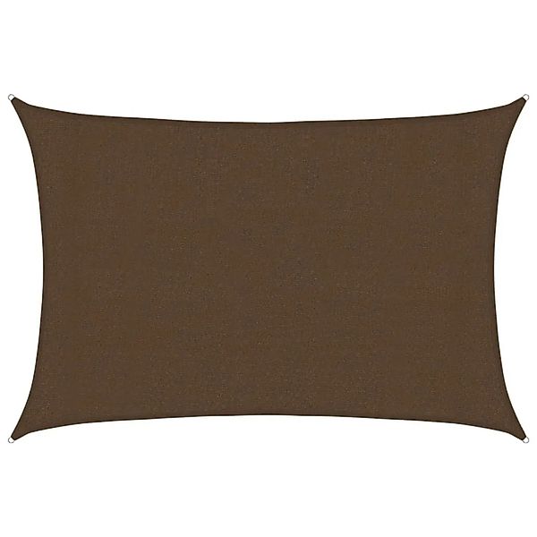vidaXL Sonnensegel 160 g/m² Braun 3x4 m HDPE 311787 günstig online kaufen