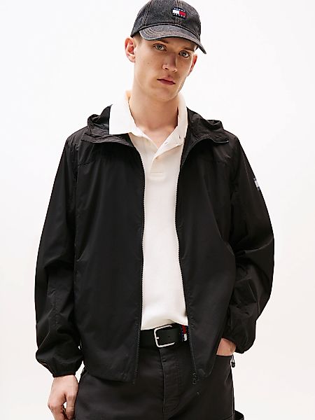 Tommy Jeans Outdoorjacke "TJM OUTDOOR SHELL JACKET EXT", mit Kapuze, Freize günstig online kaufen