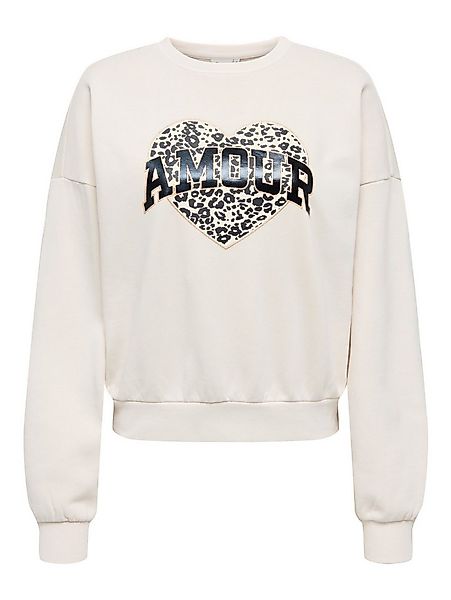 ONLY Sweatshirt ONLLAUREN L/S LEO O-NECK CC SWT günstig online kaufen