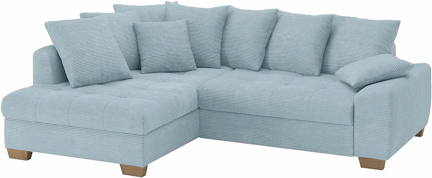 Mr. Couch Ecksofa "Nikita II, L-Form", Wahlweise mit Bettfunktion, Bettkast günstig online kaufen