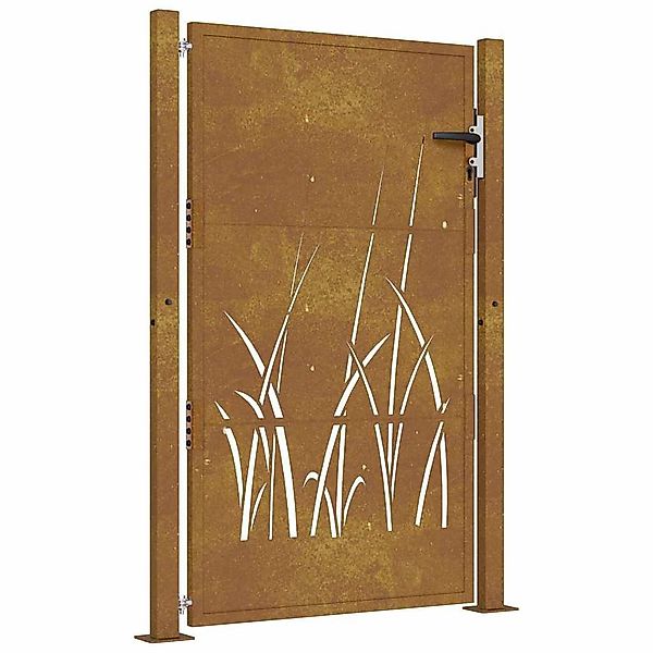 vidaXL Gartentor Gartentor 105x130 cm Cortenstahl günstig online kaufen