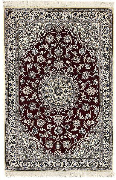 morgenland Orientteppich »Perser - Nain - Royal - 177 x 118 cm - dunkelrot« günstig online kaufen
