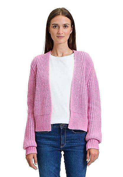 Betty&Co Strickjacke "Damen Grobstrickjacke ohne Verschluss" 1 Stk. tlg. Ri günstig online kaufen