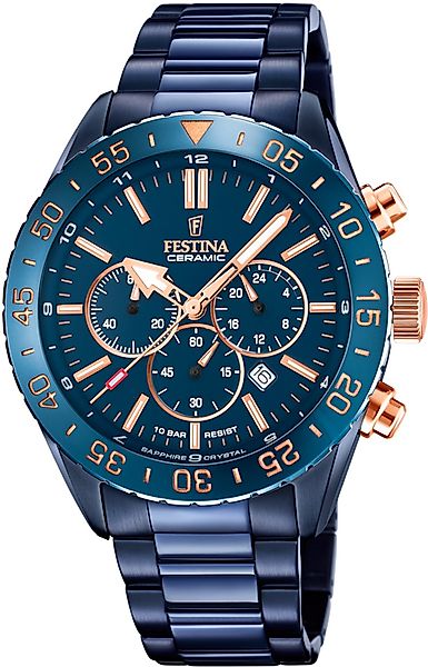 Festina Chronograph Keramik Kollektion F20576/1, Armbanduhr, günstig online kaufen