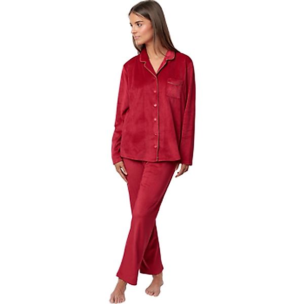 Admas  Kleider & Outfits Pyjama Samt Hose Hemd Velvet Luxe günstig online kaufen