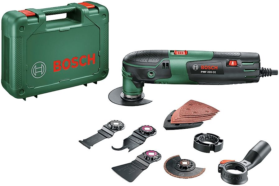 BOSCH Elektro-Multifunktionswerkzeug Multifunktionswerkzeug PMF220 CE Set günstig online kaufen