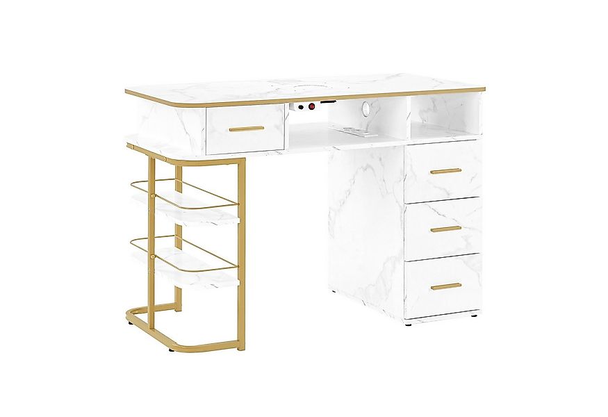 Barberpub Schreibtisch BarberPub Maniküretisch, Nageltisch mit Absaugung, M günstig online kaufen