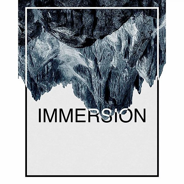 Komar Poster Immersion Steel Landschaft B/L: ca. 40x50 cm günstig online kaufen