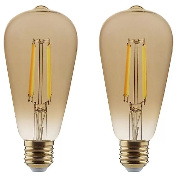 SHYNE | Smartes ZigBee LED Leuchtmittel E27, amber, tunable white, ST58, 7W günstig online kaufen