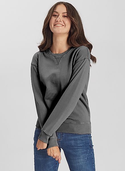 Shea - Basic Sweatshirt Aus Biobaumwolle günstig online kaufen