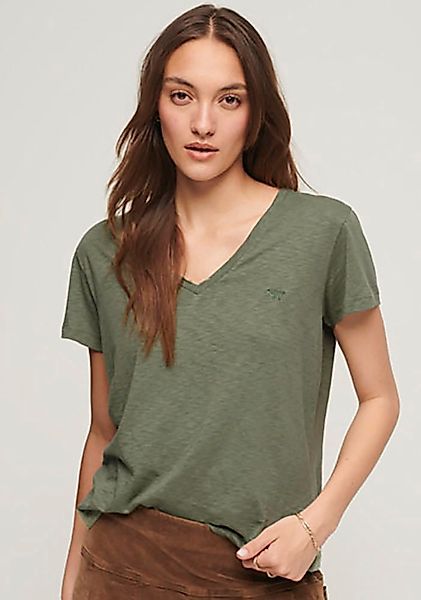 Superdry V-Shirt STUDIOS SLUB EMB VEE günstig online kaufen
