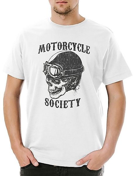 Urban Backwoods Print-Shirt Urban Backwoods Motorcycle Society Herren T-Shi günstig online kaufen