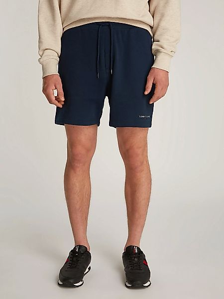 Tommy Jeans Sweatshorts "TJM REG LINEAR SHORT", mit Logostickerei günstig online kaufen