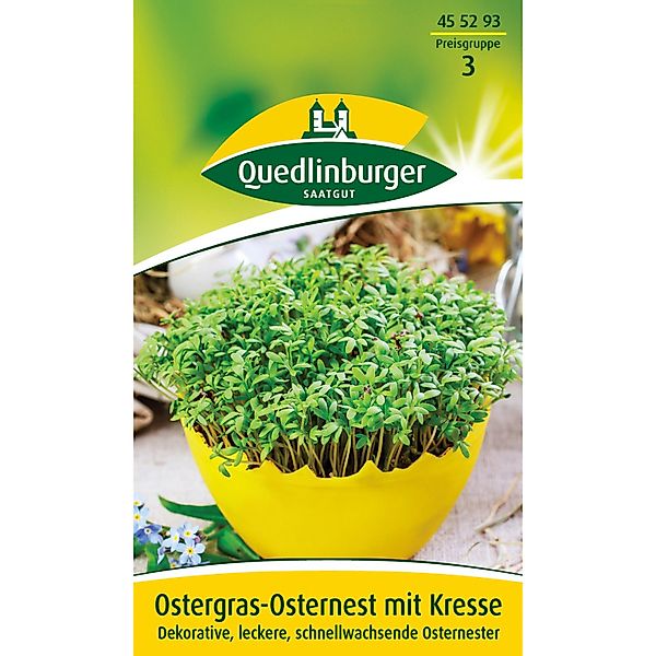 Quedlinburger Ostergras-Osternest mit Kresse günstig online kaufen