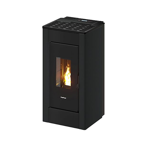 Freepoint Pelletofen FreePoint Pelletofen Shar Stahl Anthrazit 7 kW günstig online kaufen