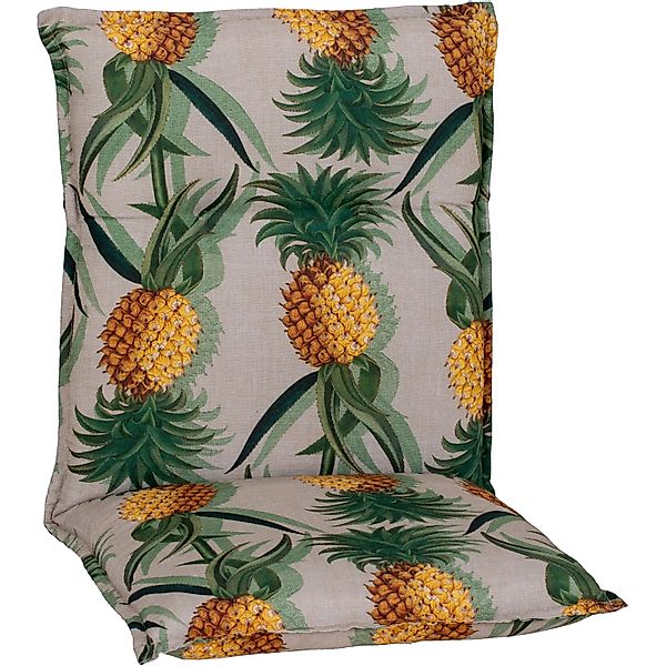 Beo Sitzauflage Niedriglehner Treffelstein Ananas-Motiv günstig online kaufen