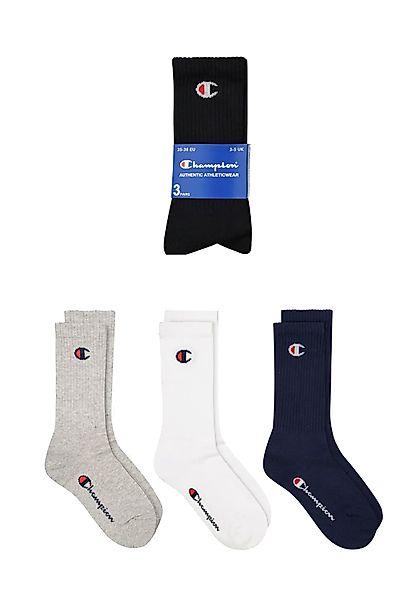 Champion Socken 3-Pack U24558 BS517 NNY WHT OXGM Dunkelblau Weiß Grau günstig online kaufen