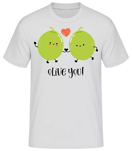 Olive You · Männer Basic T-Shirt günstig online kaufen
