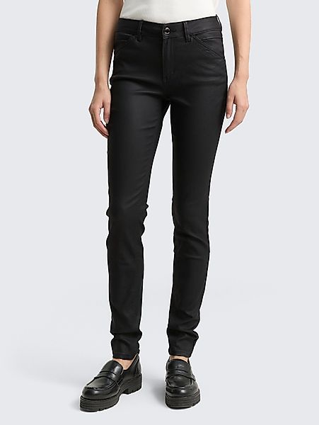 TOM TAILOR Skinny-fit-Jeans Jeanshosen Coated TTLUCIE günstig online kaufen