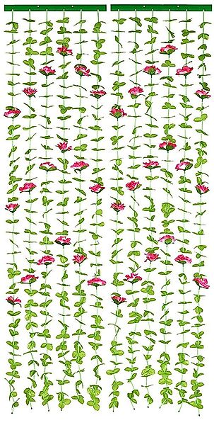 Maximex Türvorhang Rosen, Klettband (1 St), günstig online kaufen