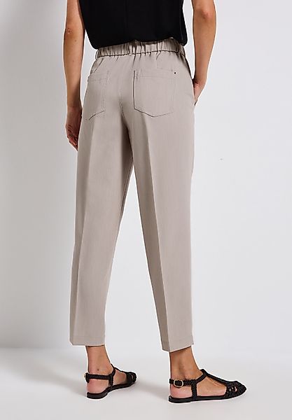 STREET ONE Paperbag-Hose im Melange-Look und günstig online kaufen