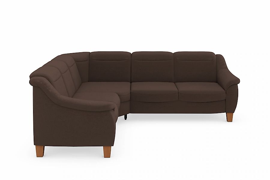 Home affaire Ecksofa »Caldera L-Form« Federkern, wahlweise mit Kopfteilvers günstig online kaufen