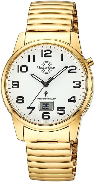 MASTER TIME Funkuhr MTGA-10946-12Z, Quarzuhr, Armbanduhr, günstig online kaufen
