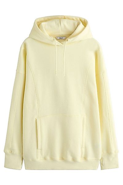Next Kapuzenpullover Längeres Active Hoodie mit Taschen und Saumdetail (1-t günstig online kaufen