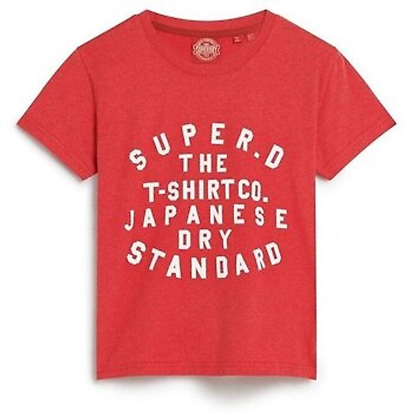 Superdry  T-Shirt T-shirt ajusté à imprimé en relief femme günstig online kaufen