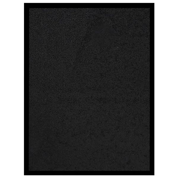 vidaXL Fußmatte Schwarz 40x60 cm 331595 günstig online kaufen
