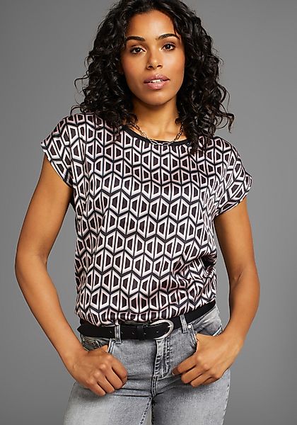 Laura Scott Shirtbluse aus glänzendem Satin günstig online kaufen