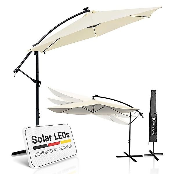 Juskys Ampelschirm Brazil, Sonnenschirm 330 cm günstig online kaufen