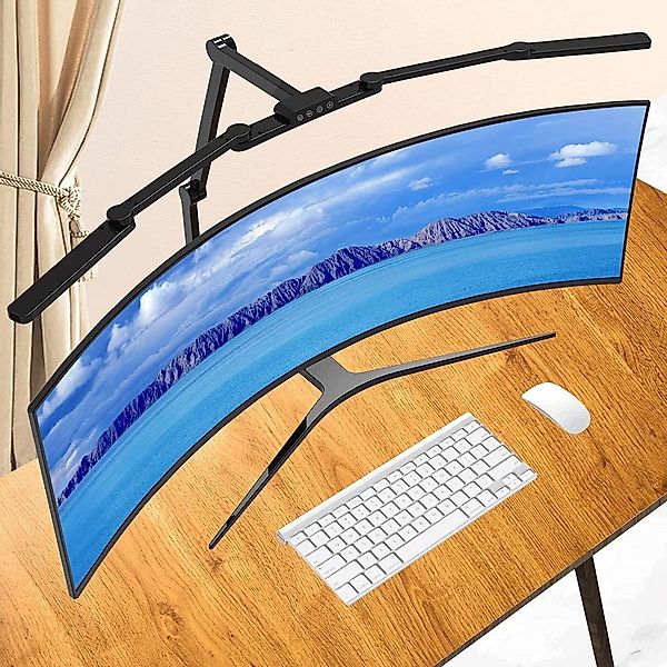 Jibenhome LED Schreibtischlampe LED Dimmbar Schreibtischlampen günstig online kaufen