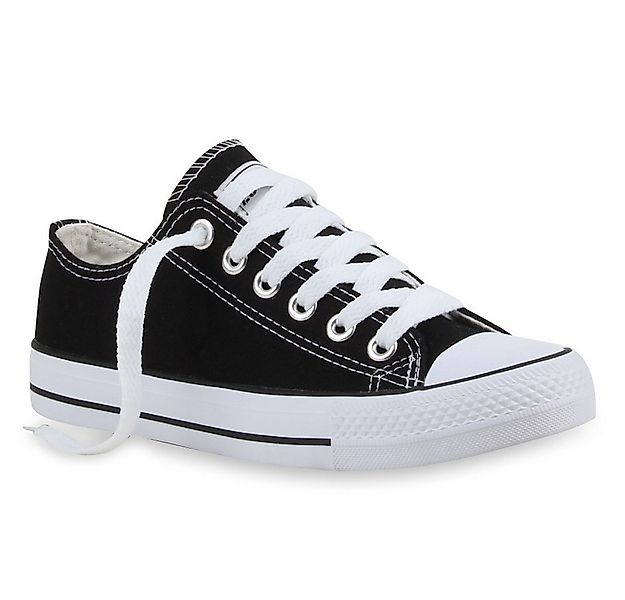 VAN HILL 94237 Sneaker Damen Sneaker Low Canvas Freizeitschuhe Schnürer Bas günstig online kaufen