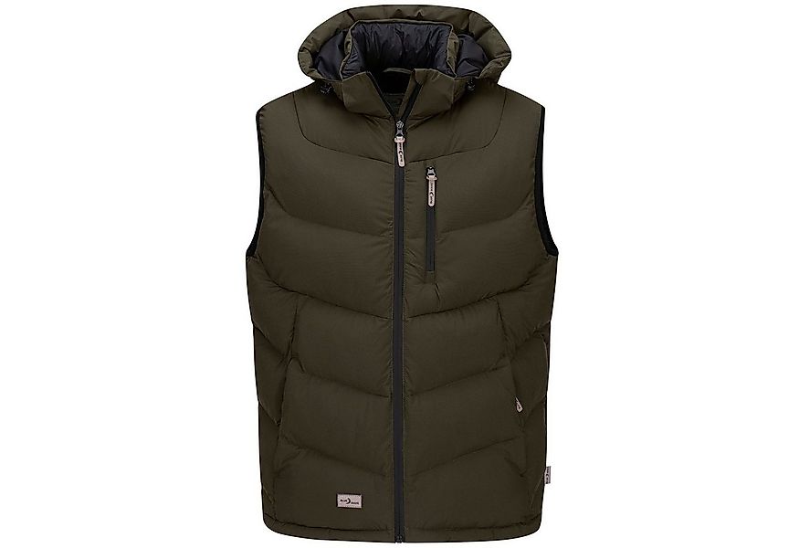 Blue Wave Steppweste Herren Weste Jasper - Daunenoptik mit abnehmbarer Kapu günstig online kaufen