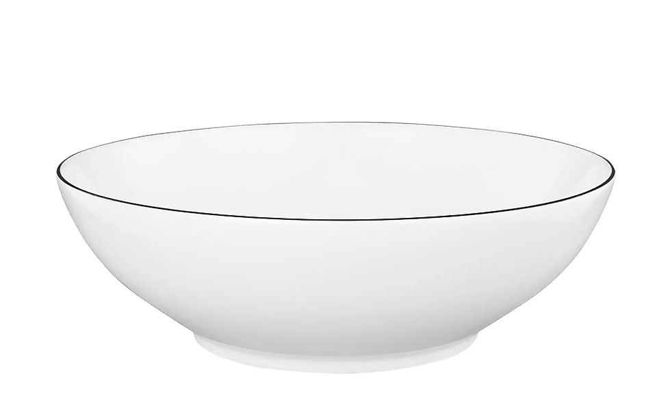 Seltmann Weiden Schüssel "Lido Black Line" 1 Stk. aus Porzellan Schale rund günstig online kaufen