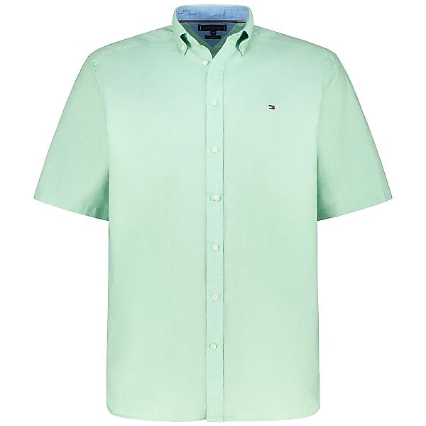 Tommy Hilfiger Freizeithemd mit Leinen Farbe mint Größe: 4XL günstig online kaufen
